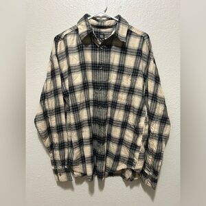 BDG Urban Outfitters Plaid Button Down Flannel Shirt Size Small